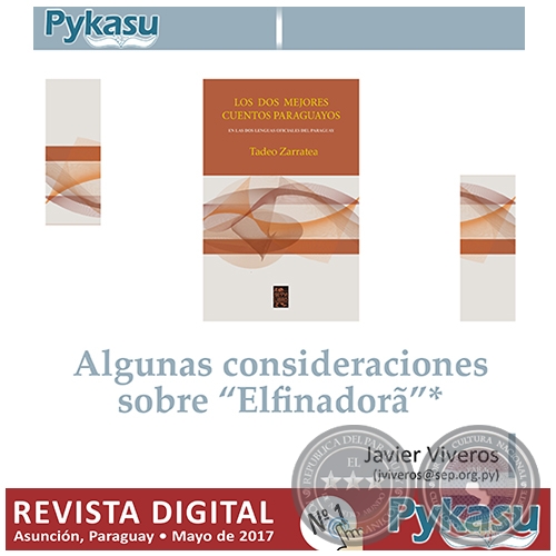ALGUNAS CONSIDERACIONES SOBRE ELFINADORA - JAVIER VIVEROS - Páginas 49 al 51 - PYKASU Nº 1 Revista Digital - Mayo 2017